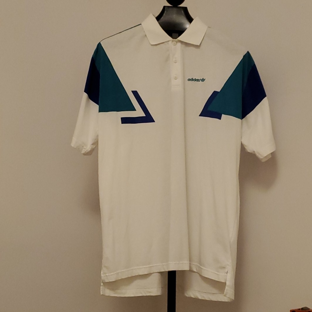 Adidas Tennis Polo Vintage Sz XL